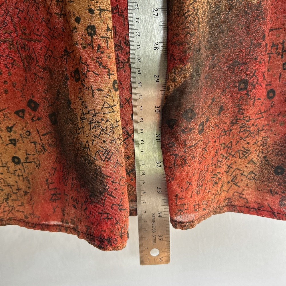 Vtg Fairygrunge Layered Chiffon Pockets Pull On Midi Maxi Skirt Womens M L Y2k - Picture 12 of 14